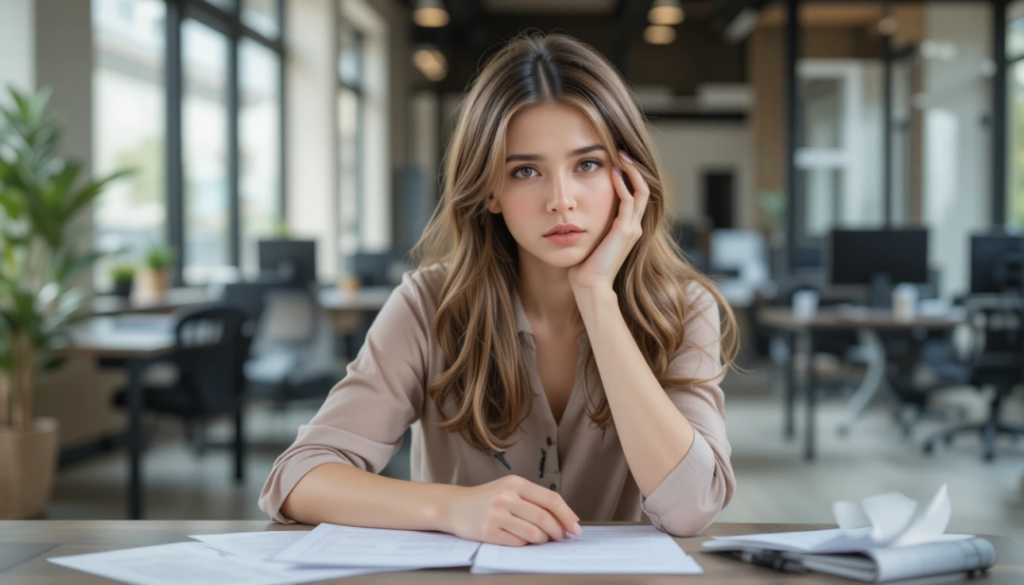 Conceptual illustration showing the link between imposter syndrome and perfectionism, depicting how striving for flawlessness can lead to self-doubt, anxiety, and feelings of incompetence. The image visually represents the inner conflict of high achievers who fear mistakes and constantly question their own abilities.